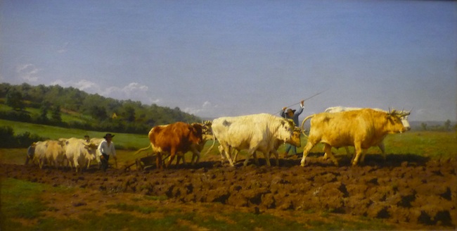 Rosa Bonheur, Labourage nivernais, 1849.