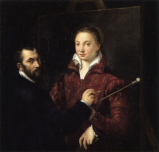  Autoritratto con Bernardino Campi, Siena, Pinacoteca Nazionale, 1559 circa.
