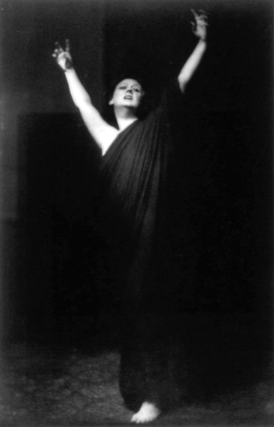 Isadora Duncan, fine 19esimo secolo.