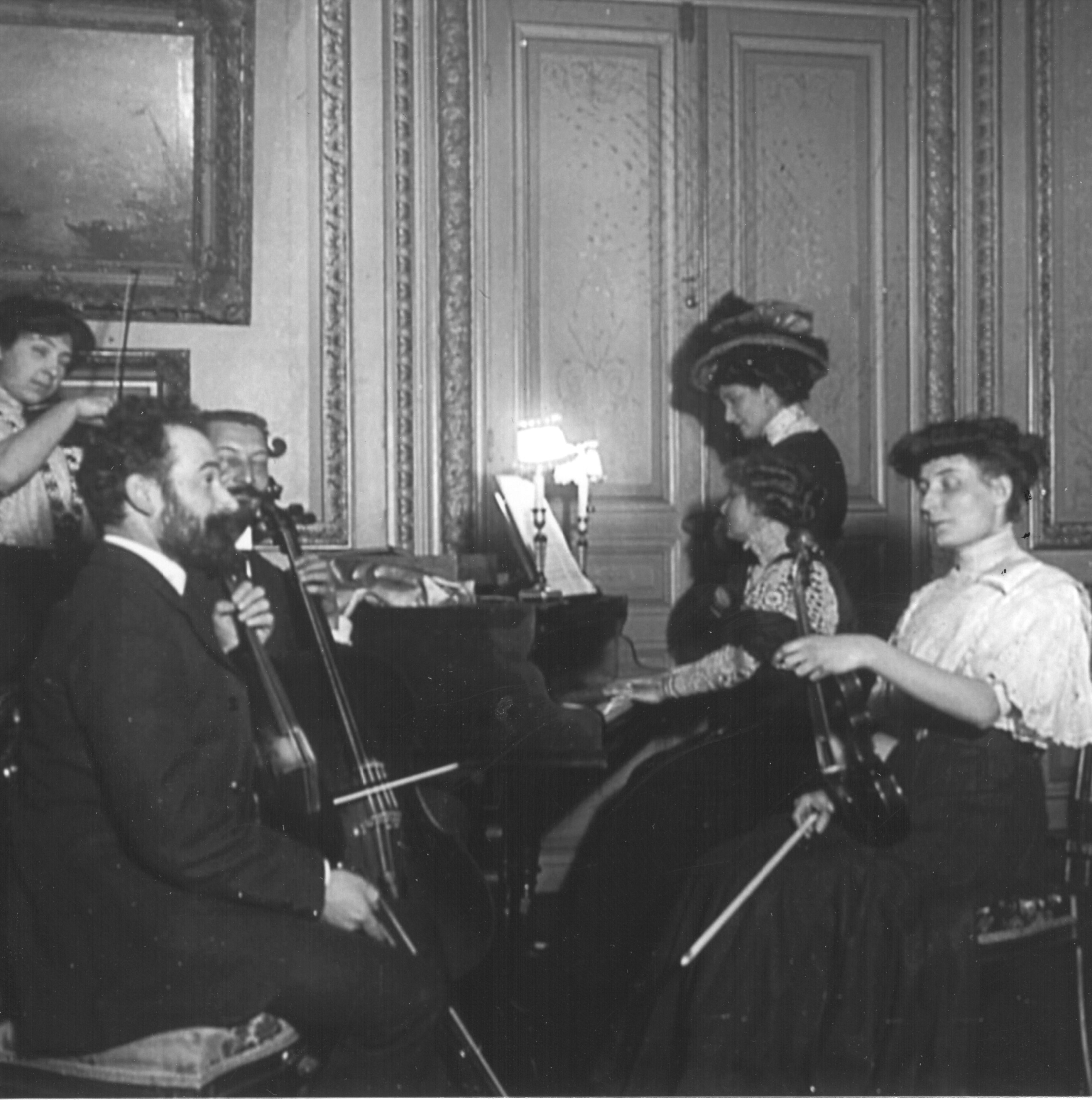 Mel Bonis in concerto, 1910.