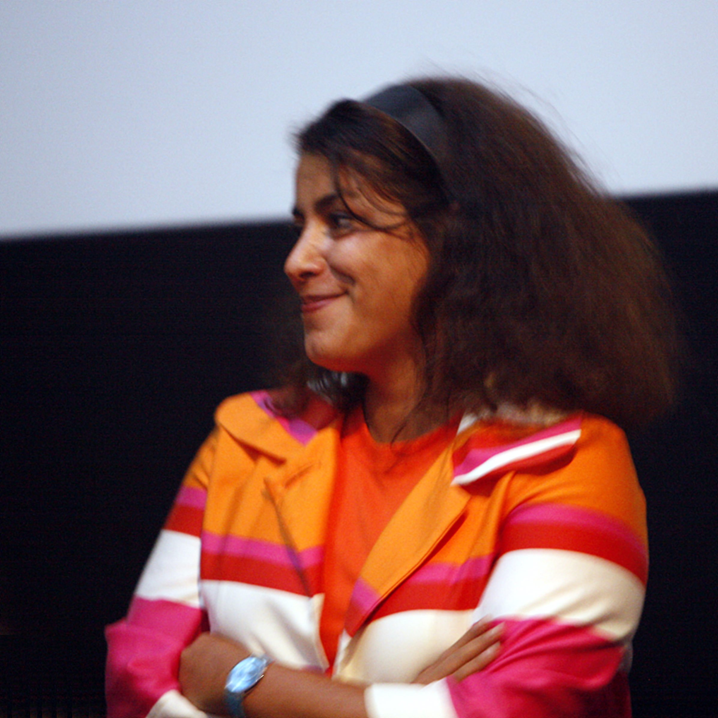  Marjane Satrapi alla premiere del suo film Persepolis, 2007.