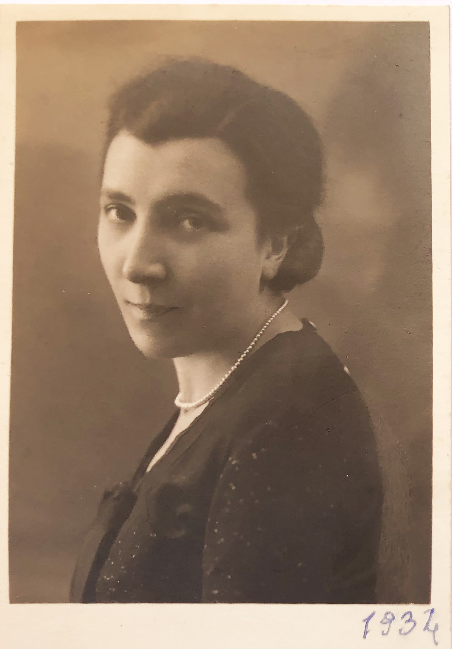 Teresa Fumagalli De Andreis nel 1934