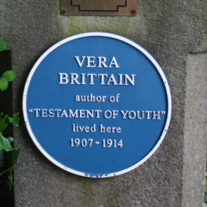 Vera Brittain* Newcastel-under-Lyme (Inghilterra) 1893 - Londra 1970